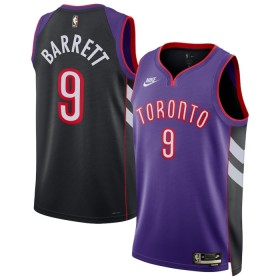 Dres Toronto Raptors RJ Barrett Nike 2024-25 Classic Edition Ljubičasta Swingman